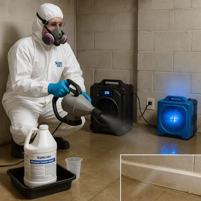 Sanitization and Odor Removal process in Fairfield Beach, OH