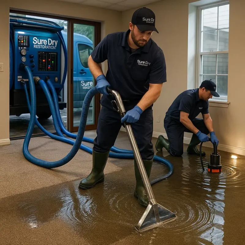 Water Extraction and Removal process in Fairfield Beach, OH